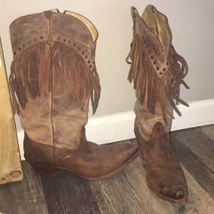 Tony Lama Fringe boots